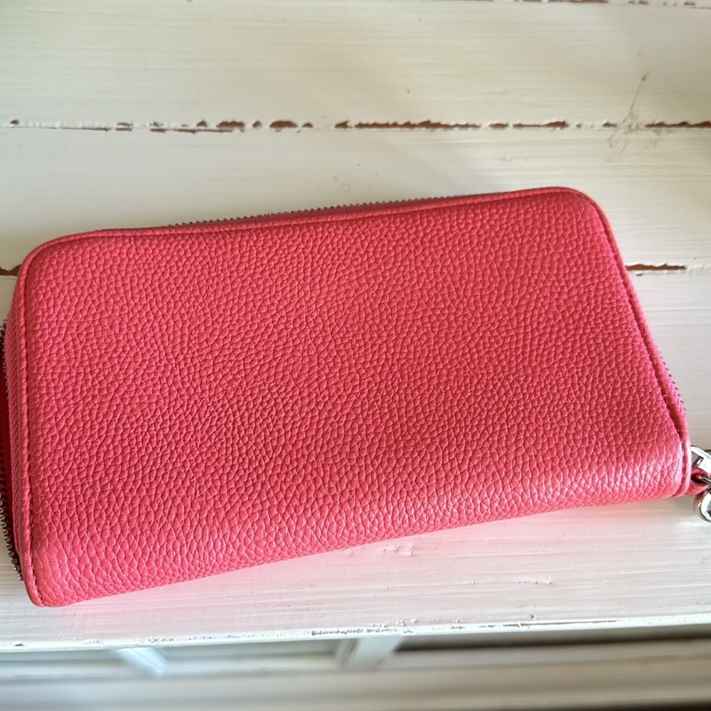 All about the benjamins wallet pink with wristlet